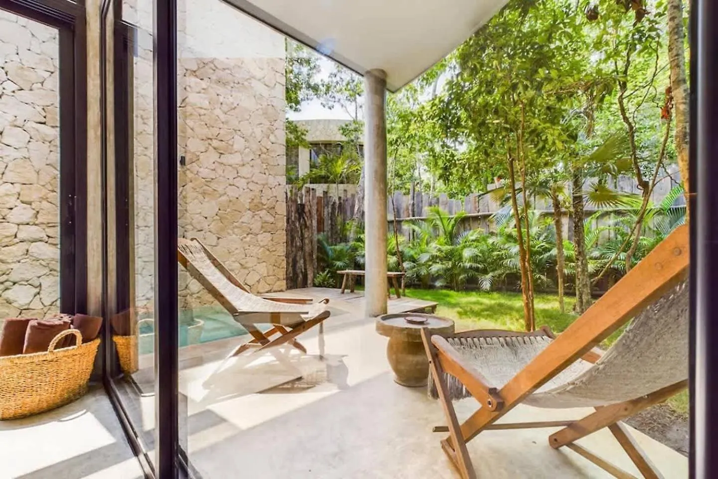 Boho Jungle Villa -Pvt Pool -Concierge-Hammock 7B トゥルム メキシコ