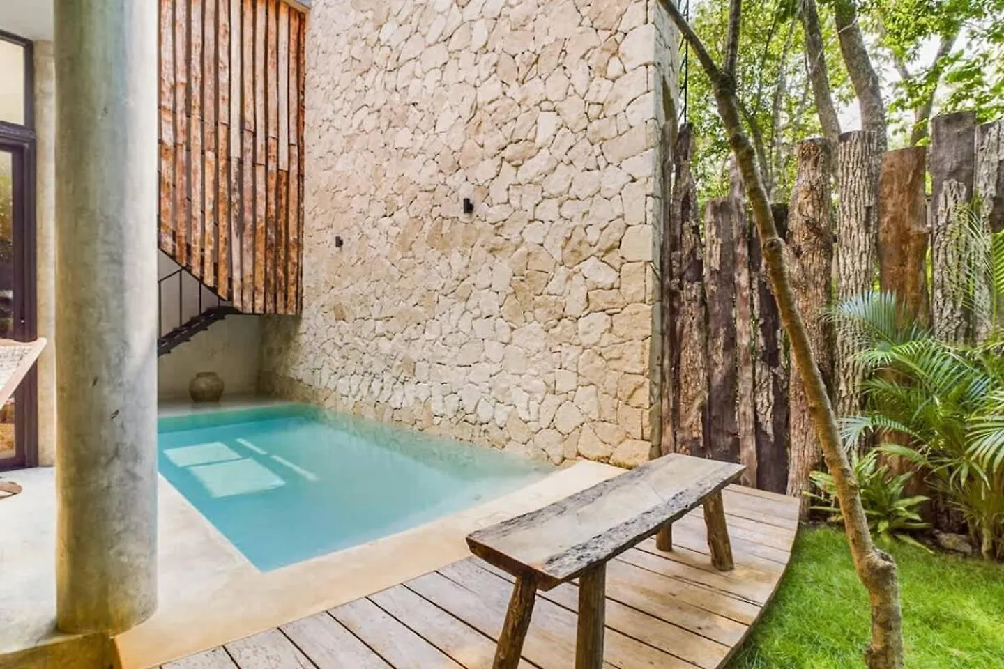 Boho Jungle Villa -Pvt Pool -Concierge-Hammock 7B Tulum